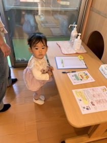 園庭開放をしました!